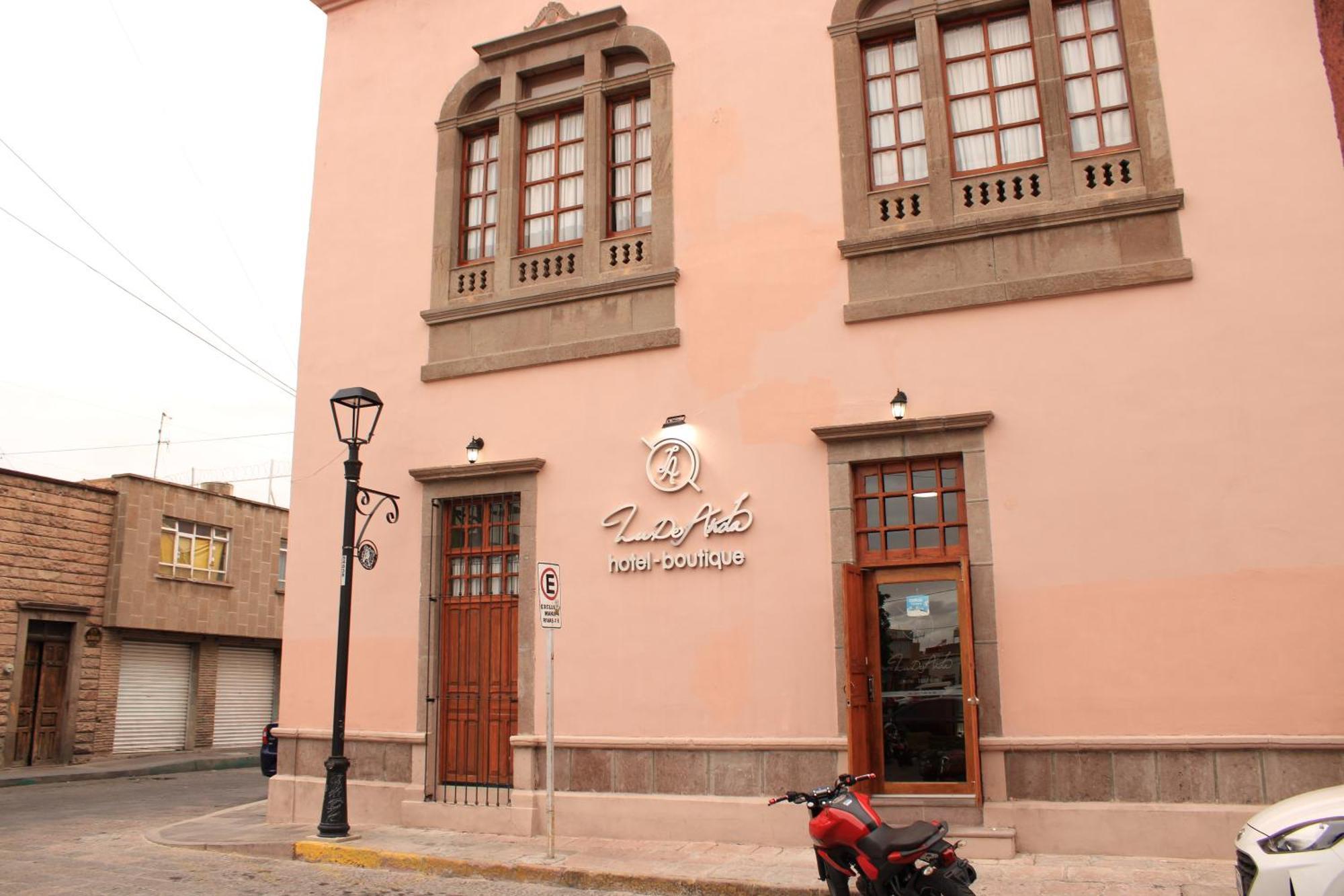 Hotel Lu de Anda San Luis Potosí Exterior foto